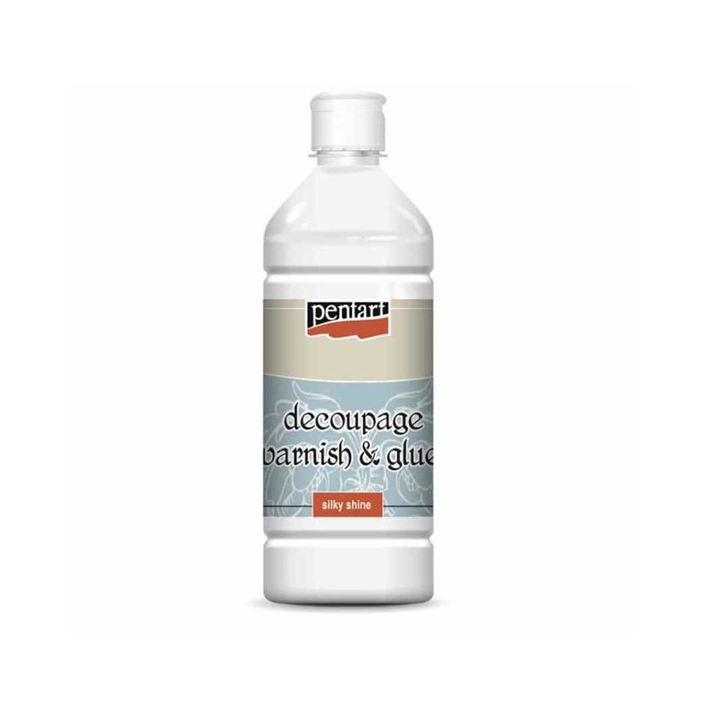 Klej z werniksem do decoupage - Pentart - 500 ml