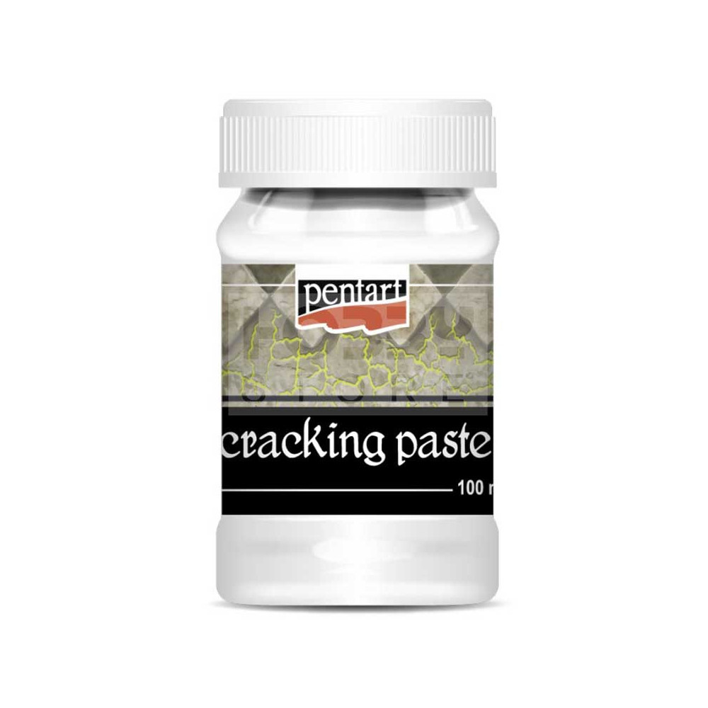 Decoupage Cracking Paste - Pentart - white, 100 ml
