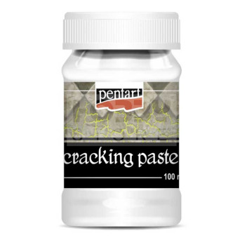 Decoupage Cracking Paste - Pentart - white, 100 ml