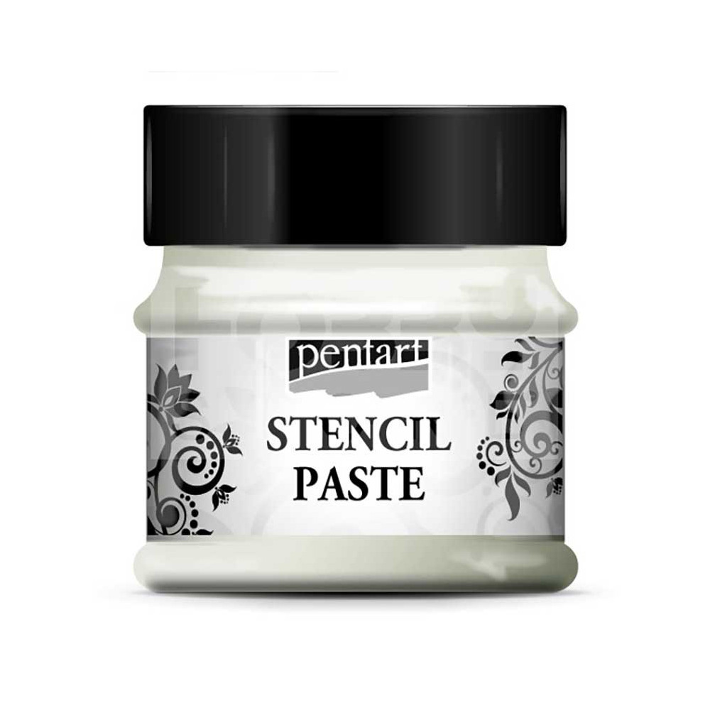 Pasta do szablonów Stencil Paste - Pentart - perłowa, 50 ml