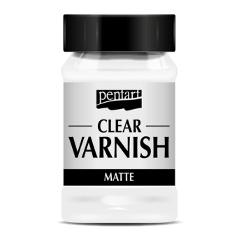 Fast-drying Clear Varnish - Pentart - matt, 100 ml