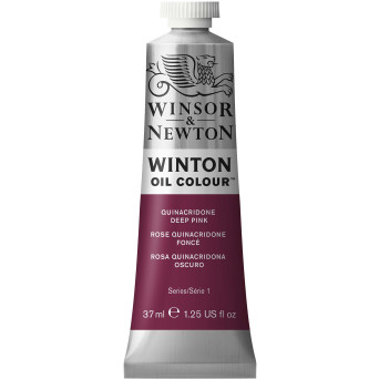 Oil paint Winton Oil Colour - Winsor & Newton - Quinacridone Deep Pink, 37 ml
