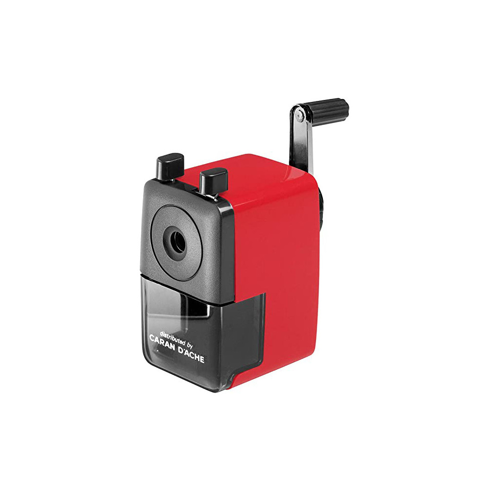 Handle plastic sharpener - Caran d'Ache - red