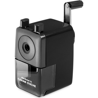 Handle plastic sharpener - Caran d'Ache - black