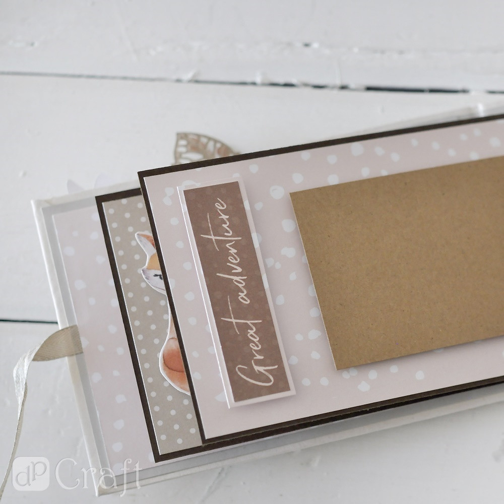Zestaw papierów - DpCraft - Kraft, A4, 220 g, 20 ark.