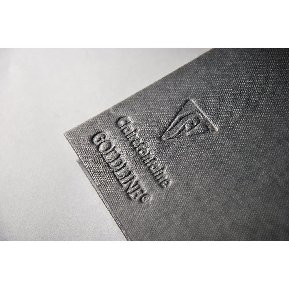 Szkicownik na spirali Goldline - Clairefontaine - czarny, 20 x 20 cm, 140 g, 64 ark.