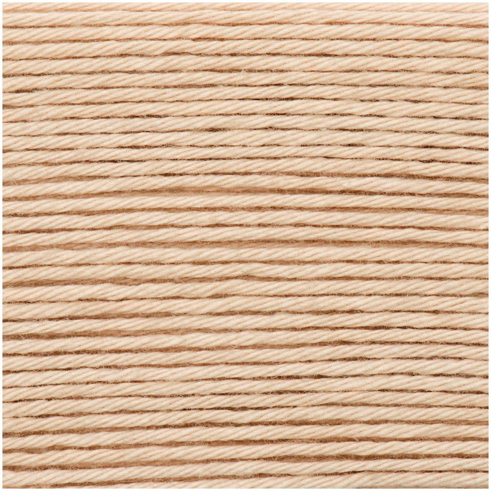 Ricorumi DK cotton yarn - Rico Design - Ecru, 25 g