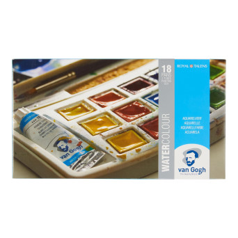 Watercolor paints pocket box - Van Gogh - 20 colors