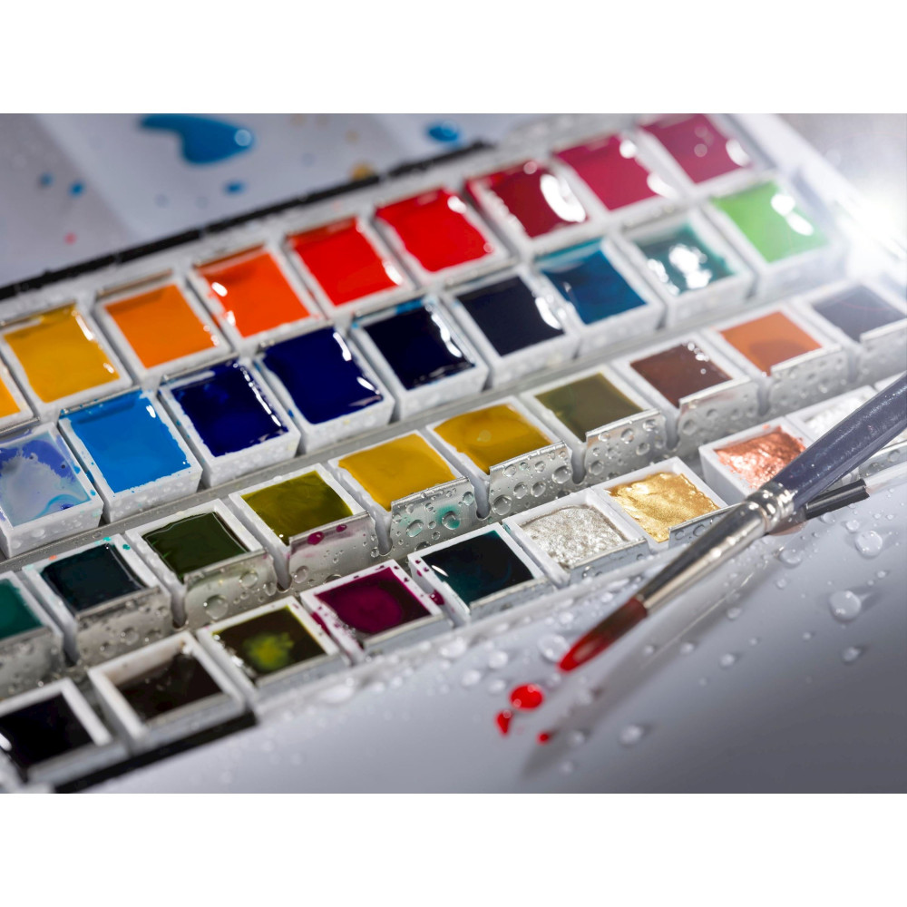 Watercolor paints pocket box - Van Gogh - 20 colors