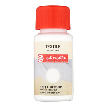 Farba do tkanin Textile - Talens Art Creation - Pure White, 50 ml