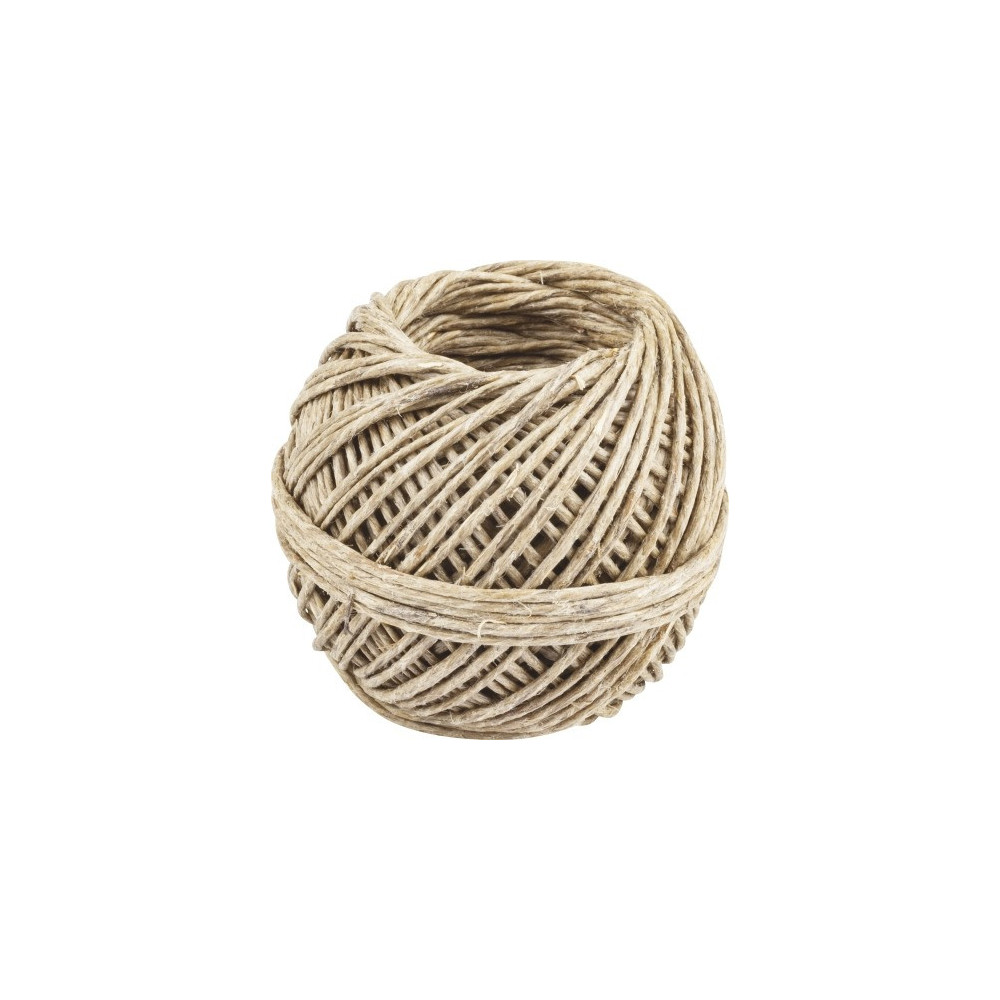 Sznurek jutowy - naturalny, 2 mm x 20 m