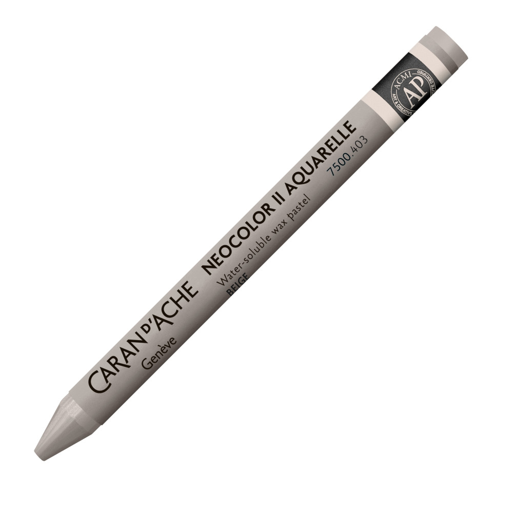 Pastela akwarelowa Neocolor II - Caran d'Ache - 403, Beige