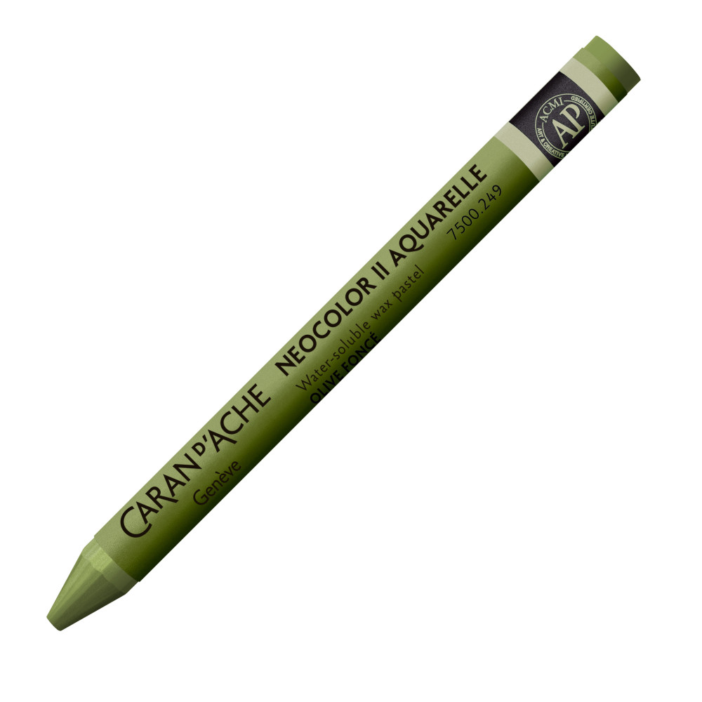 Pastela akwarelowa Neocolor II - Caran d'Ache - 249, Olive