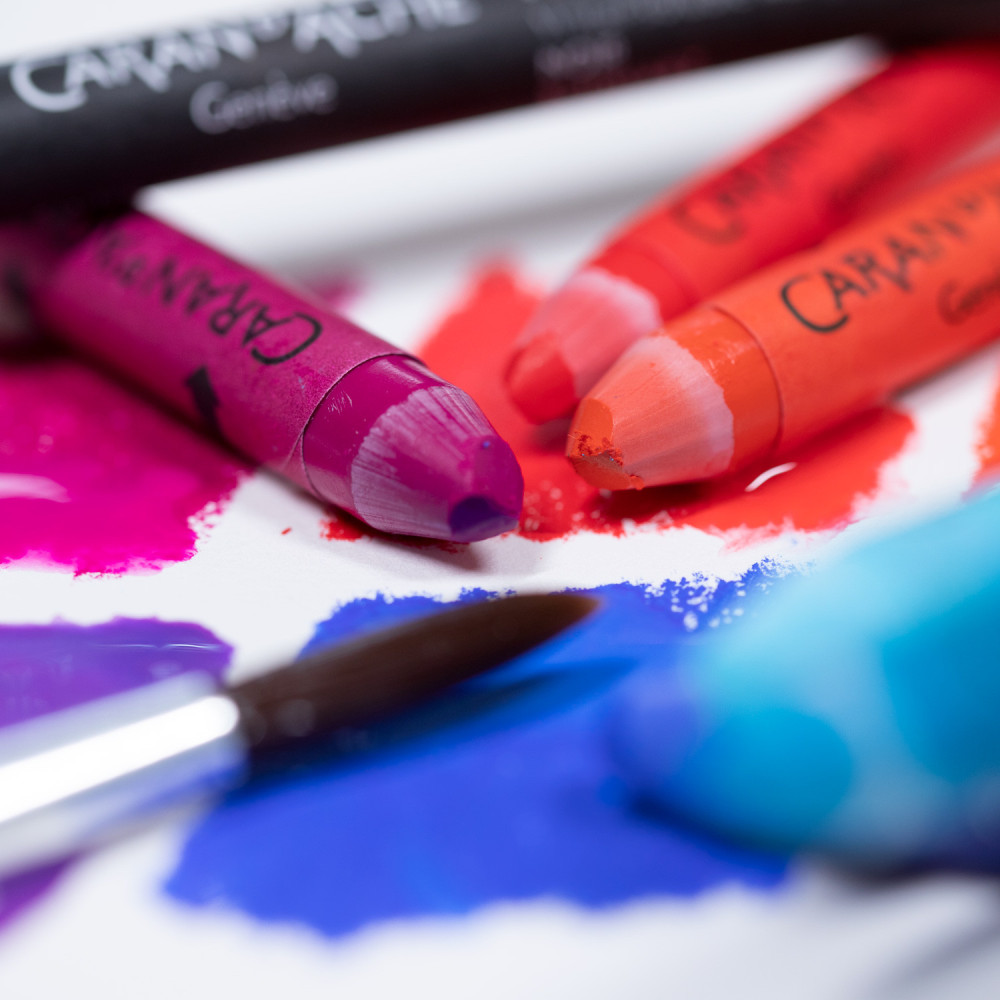 Pastela akwarelowa Neocolor II - Caran d'Ache - 150, Sapphire Blue