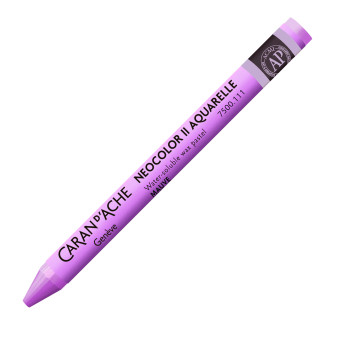 Neocolor II water-soluble wax pencil - Caran d'Ache - 111, Mauve