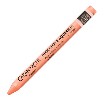Neocolor II water-soluble wax pencil - Caran d'Ache - 051, Salmon