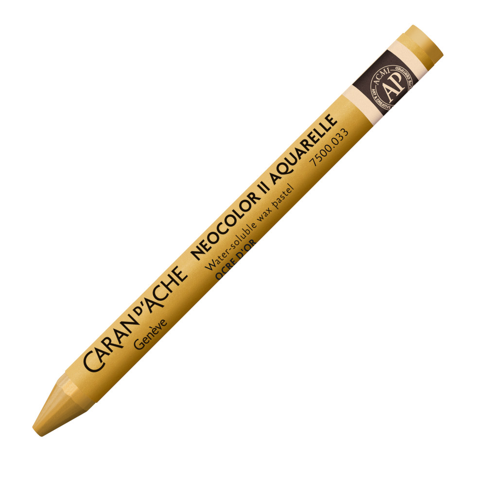 Pastela akwarelowa Neocolor II - Caran d'Ache - 033, Golden Ochre