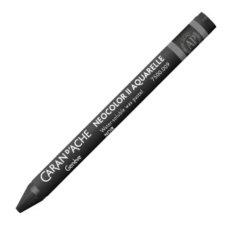 Pastela akwarelowa Neocolor II - Caran d'Ache - 009, Black