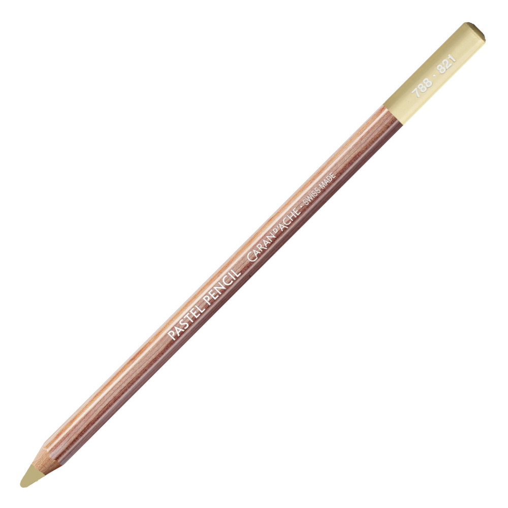 Dry Pastel Pencil - Caran d'Ache - 821, Naples Ochre