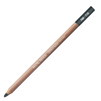 Dry Pastel Pencil - Caran d'Ache - 719, Dark Phthalo Green
