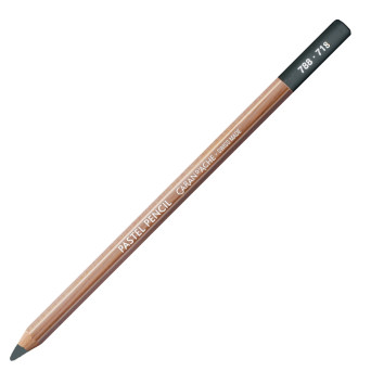 Pastela sucha w kredce Pastel Pencil - Caran d'Ache - 718, Middle Phthalo Green