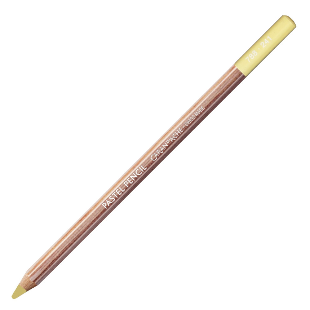 Pastela sucha w kredce Pastel Pencil - Caran d'Ache - 241, Light Lemon Yellow