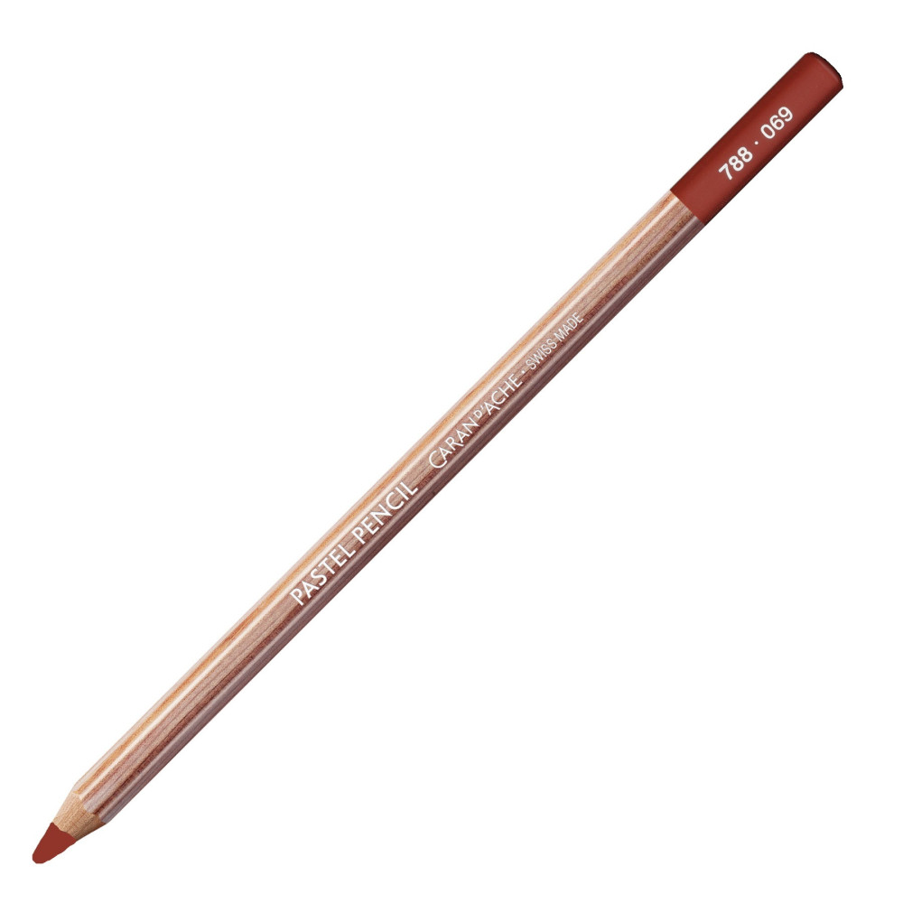 Pastela sucha w kredce Pastel Pencil - Caran d'Ache - 069, Burnt Sienna