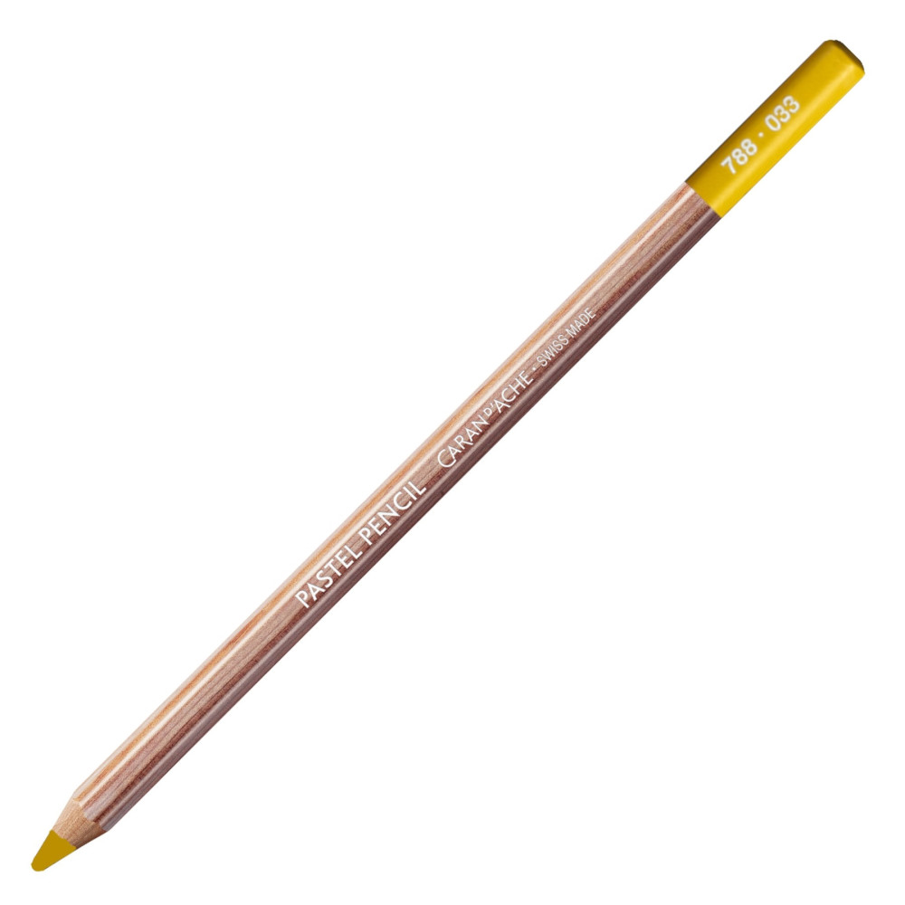 Dry Pastel Pencil - Caran d'Ache - 033, Golden Ochre