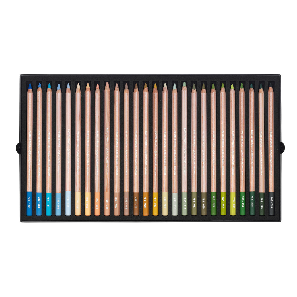 Zestaw pasteli suchych w kredce Pastel Pencil - Caran d'Ache - 76 kolorów