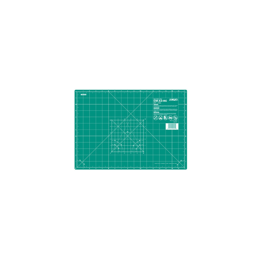 Mata do cięcia samoregenerująca CM-A3-RC - Olfa - 2 mm, 45 x 32 cm