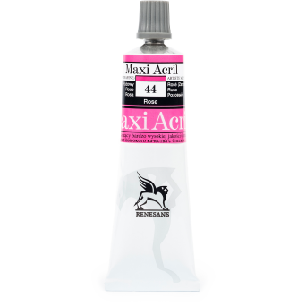 Acrylic paint Maxi Acril - Renesans - 44, rose, 60 ml
