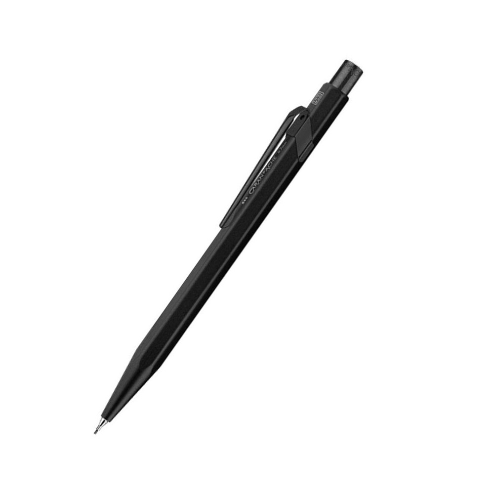 Ołówek mechaniczny 844 Premium z etui - Caran d'Ache - Black Code, 0,7 mm