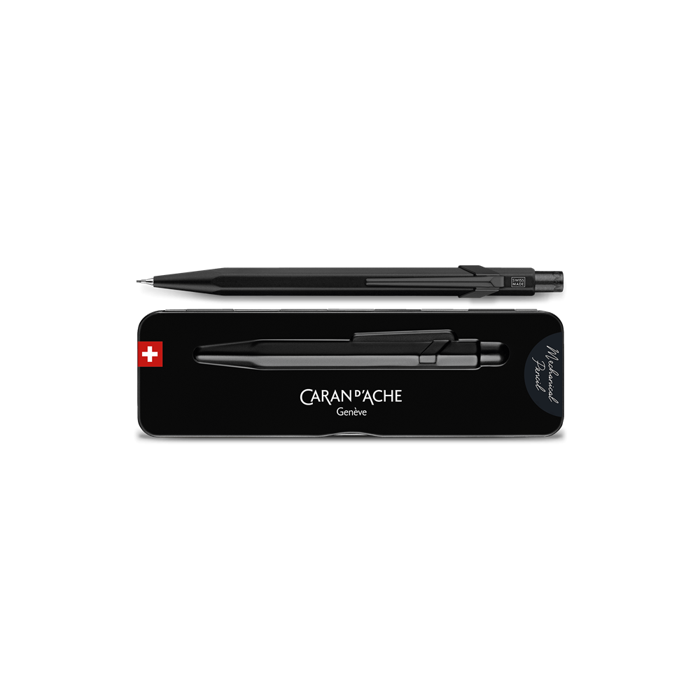 Mechanical pencil 844 Premium - Caran d'Ache - Black Code, 0,7 mm