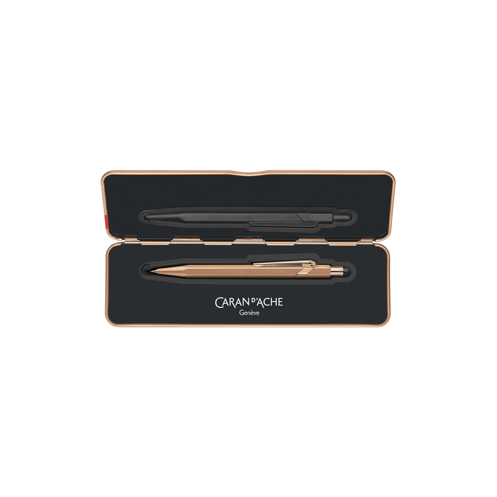 Mechanical pencil 844 Premium - Caran d'Ache - Brut Rose, 0,7 mm