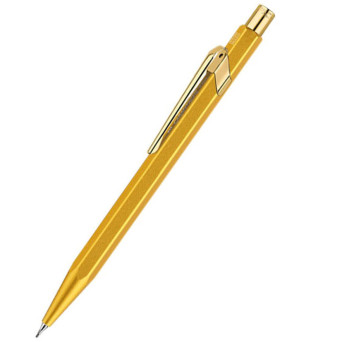 Ołówek mechaniczny 844 Premium z etui - Caran d'Ache - Goldbar, 0,7 mm