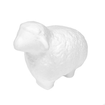 Baranek styropianowy - 9,5 cm
