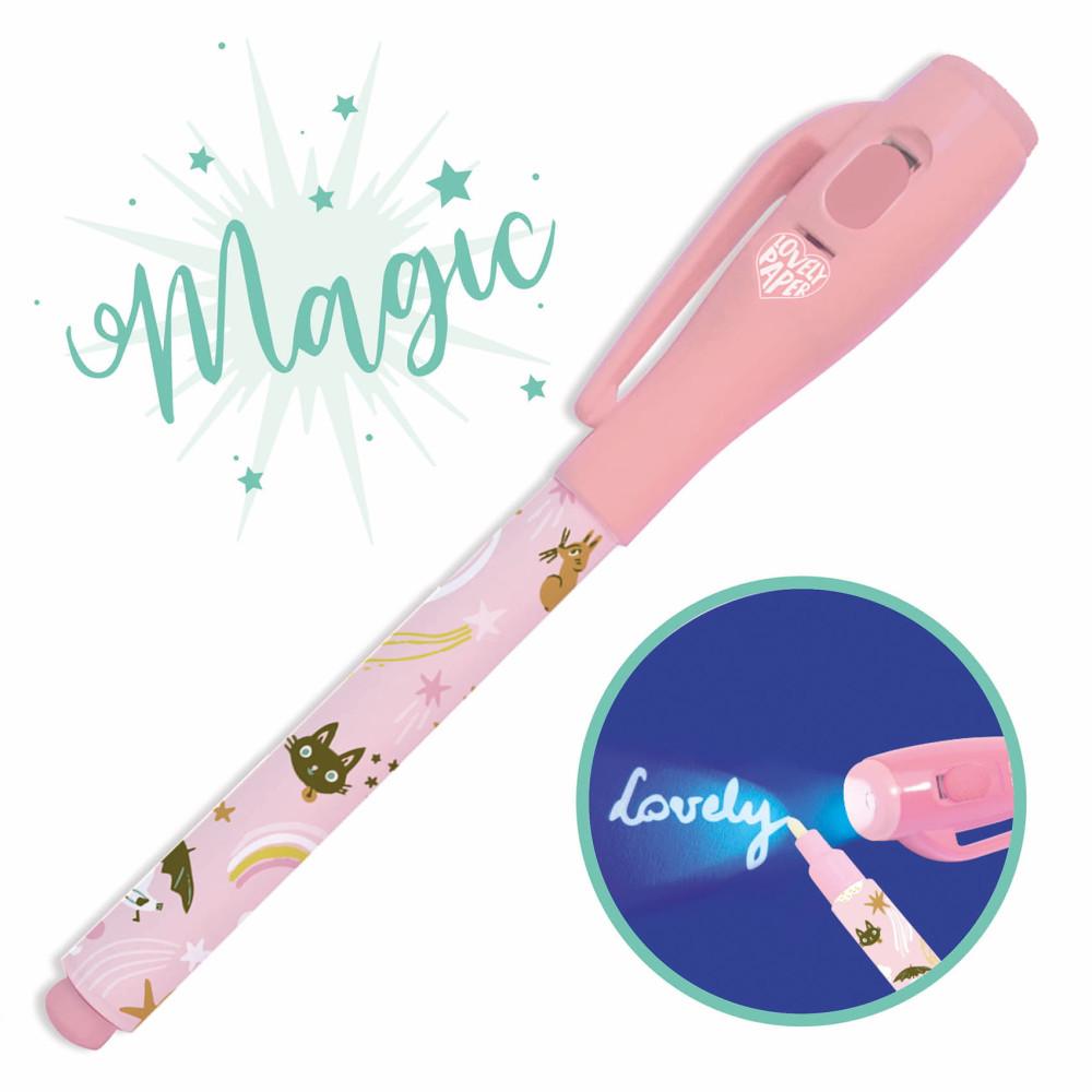 Magiczny, niewidzialny długopis dla dzieci - Djeco - Lucille