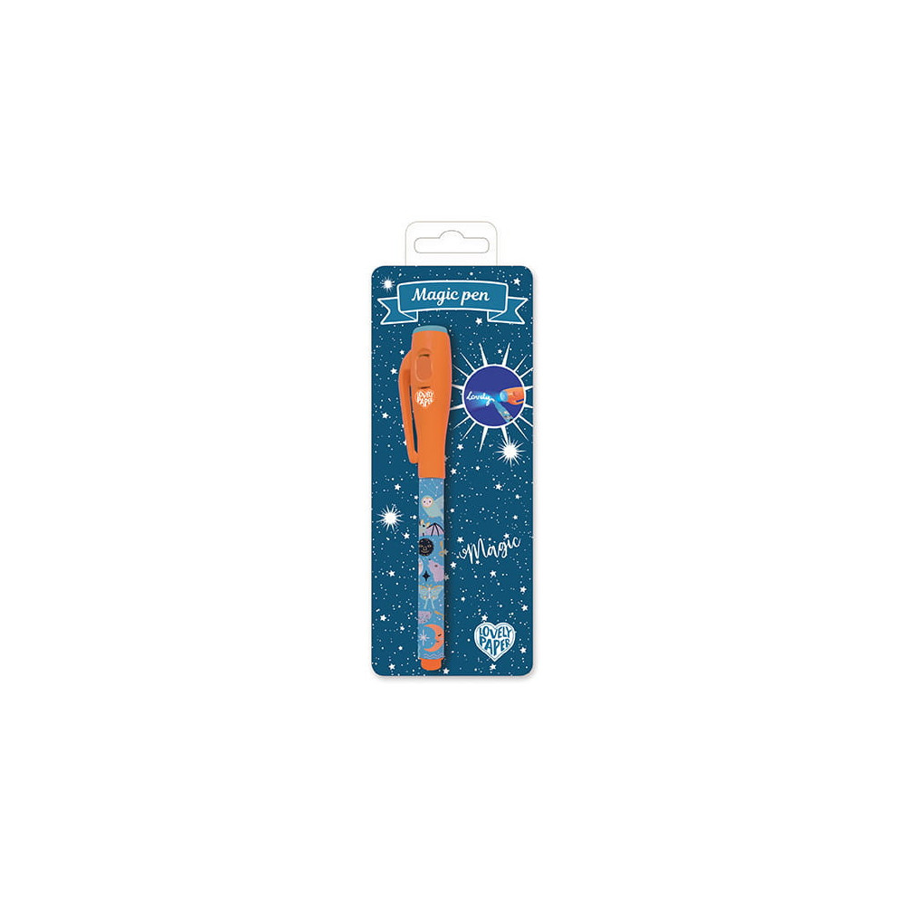 Magic, UV invisible pen for kids - Djeco - Camille