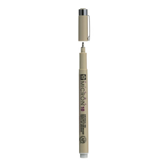 Cienkopis Pigma Micron 10 - Sakura - Light Cool Gray, 0,60 mm