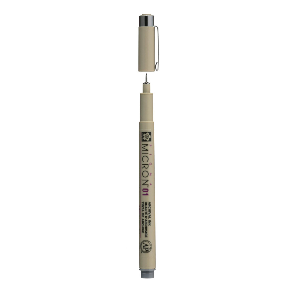 Pigma Micron Fineliner 01 - Sakura - Cool Gray, 0,25 mm