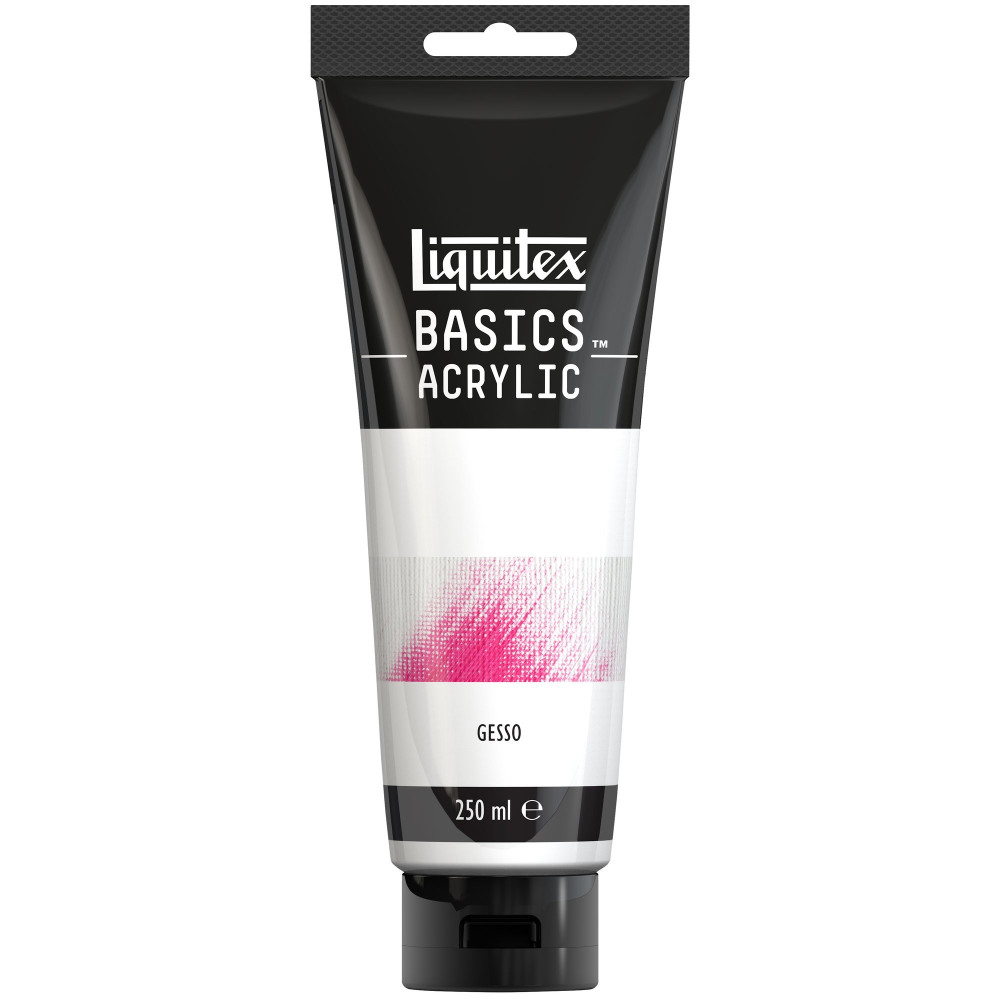 Gesso do farb akrylowych Basics Acrylic - Liquitex - 250 ml