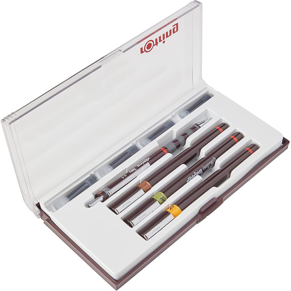 Set of Isograph drawing pens Junior Set - Rotring