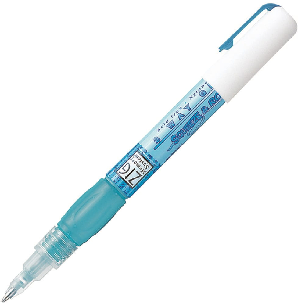 Klej w pisaku ZIG 2 Way Squeeze & Roll Fine Ballpoint - Kuretake