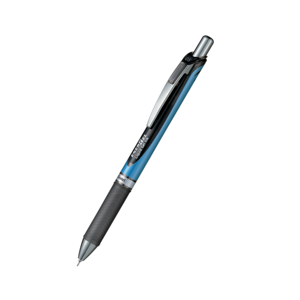 Cienkopis kulkowy EnerGel - Pentel - czarny, 0,5 mm
