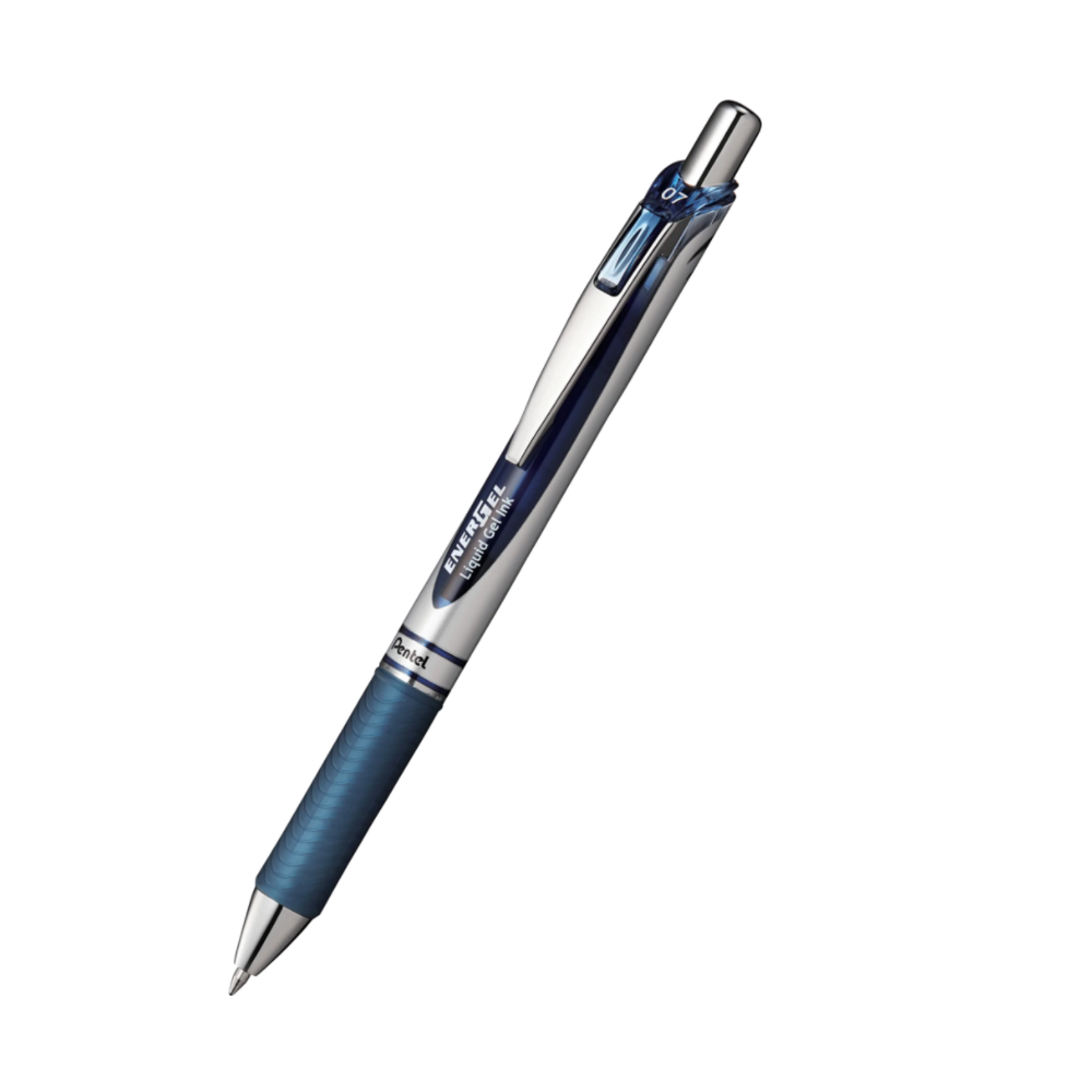 Pióro kulkowe EnerGel - Pentel - granatowe, 0,7 mm