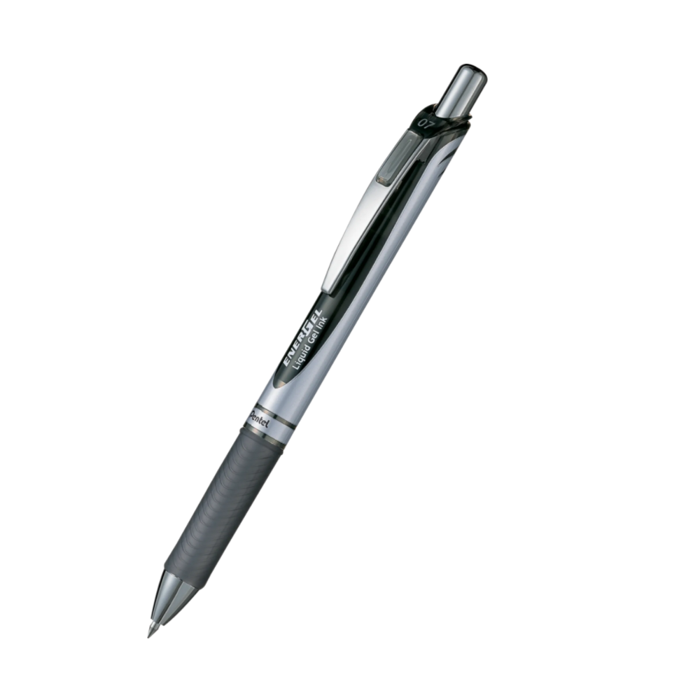 Pióro kulkowe EnerGel - Pentel - czarne, 0,7 mm