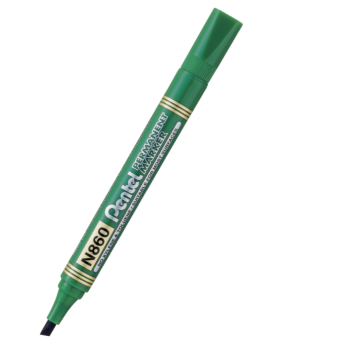 Marker permanentny N860 - Pentel - zielony, 4,5 mm