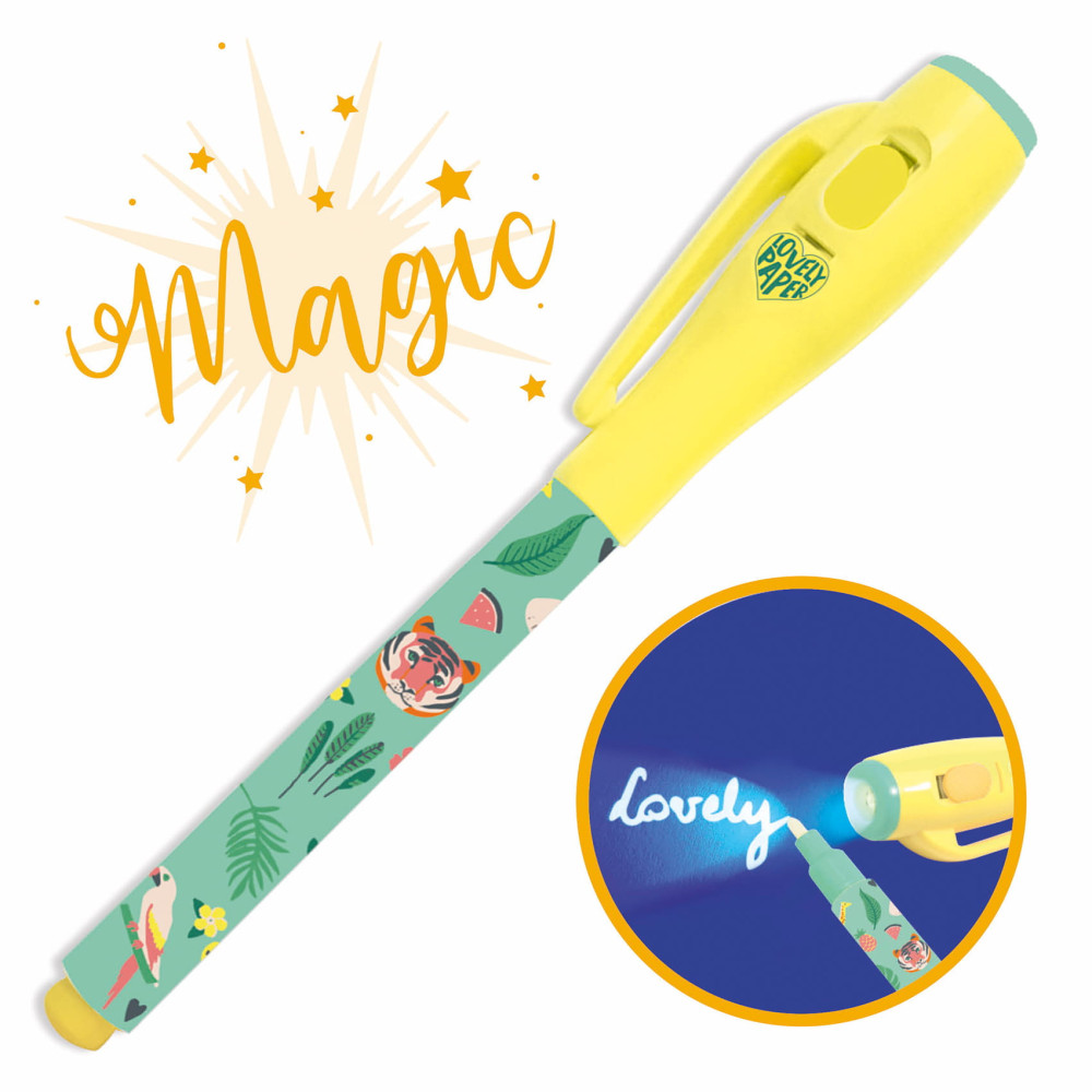 Magiczny, niewidzialny długopis dla dzieci - Djeco - Caroline