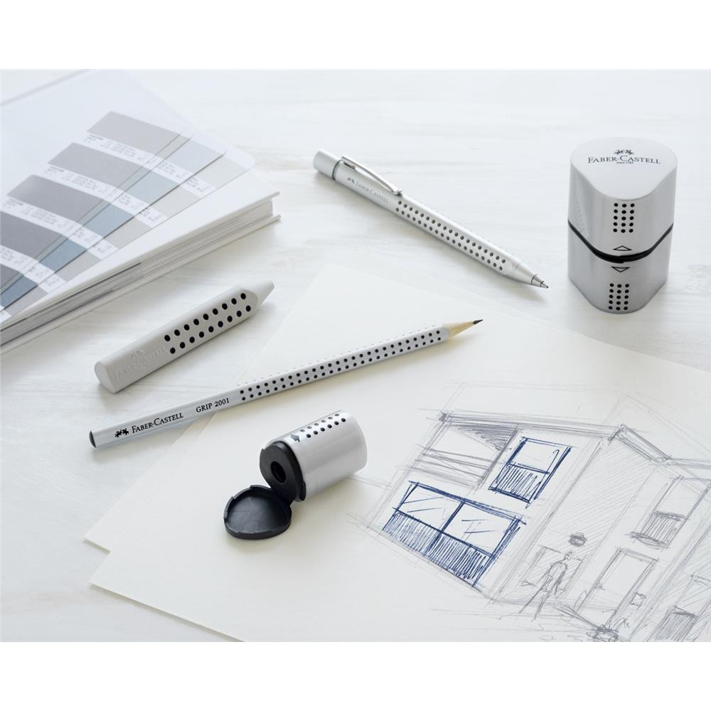 Eraser Grip 2001 - Faber-Castell - grey