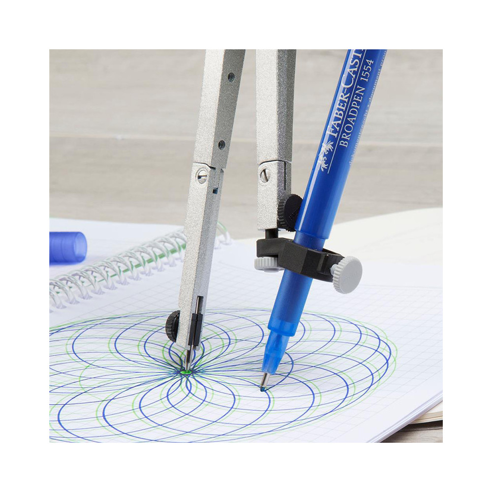 Quick Set Ultra compass with adapter - Faber-Castell